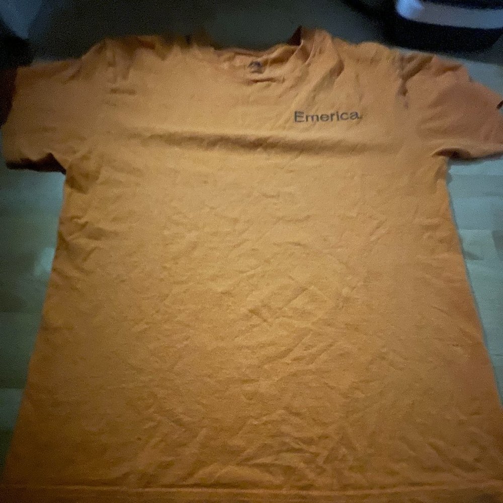Emerica Orange Skate Tee 100% cotton